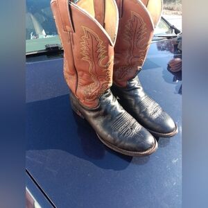 Women's Western Justin Cowgirl Boots Size 10